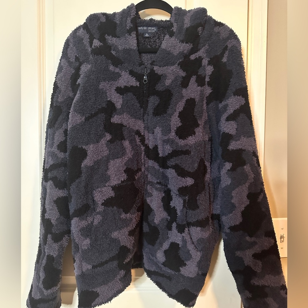 Like New Barefoot Dreams Cozy Chic Camouflage Jacket. Oversized XL
